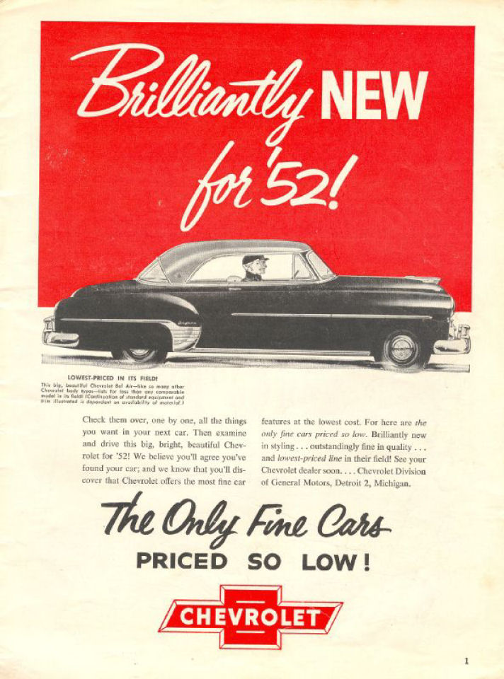 1952 Chevrolet 12
